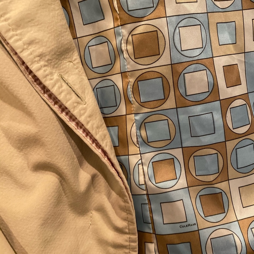 Cole Haan City Trench Coat in Tan Size S - Picture 9 of 12